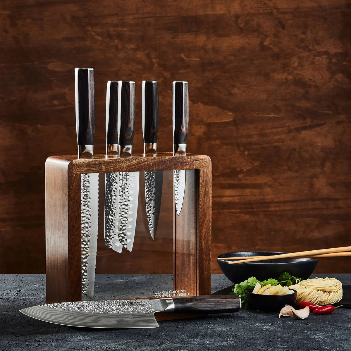 Couteaux Damashiro EMPEROR® de Cuisine::pro