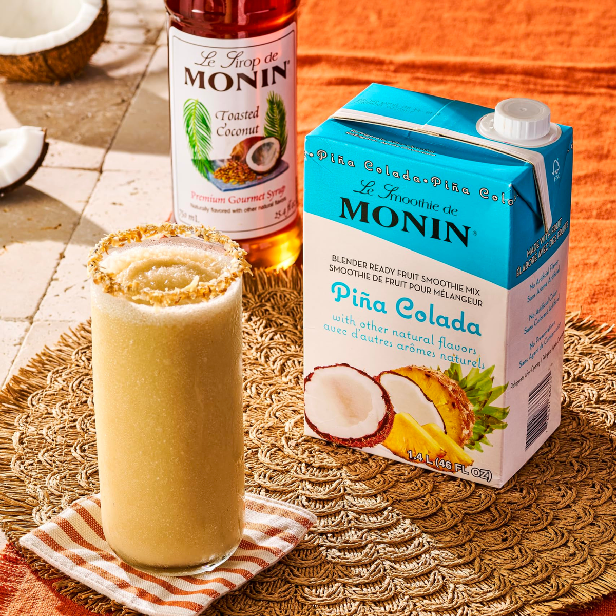 Mélange à smoothie Monin pour boissons glacées