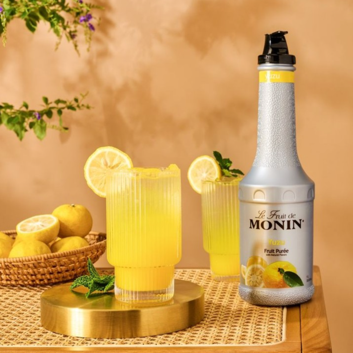 Purées de fruits Monin pour cocktails et smoothies