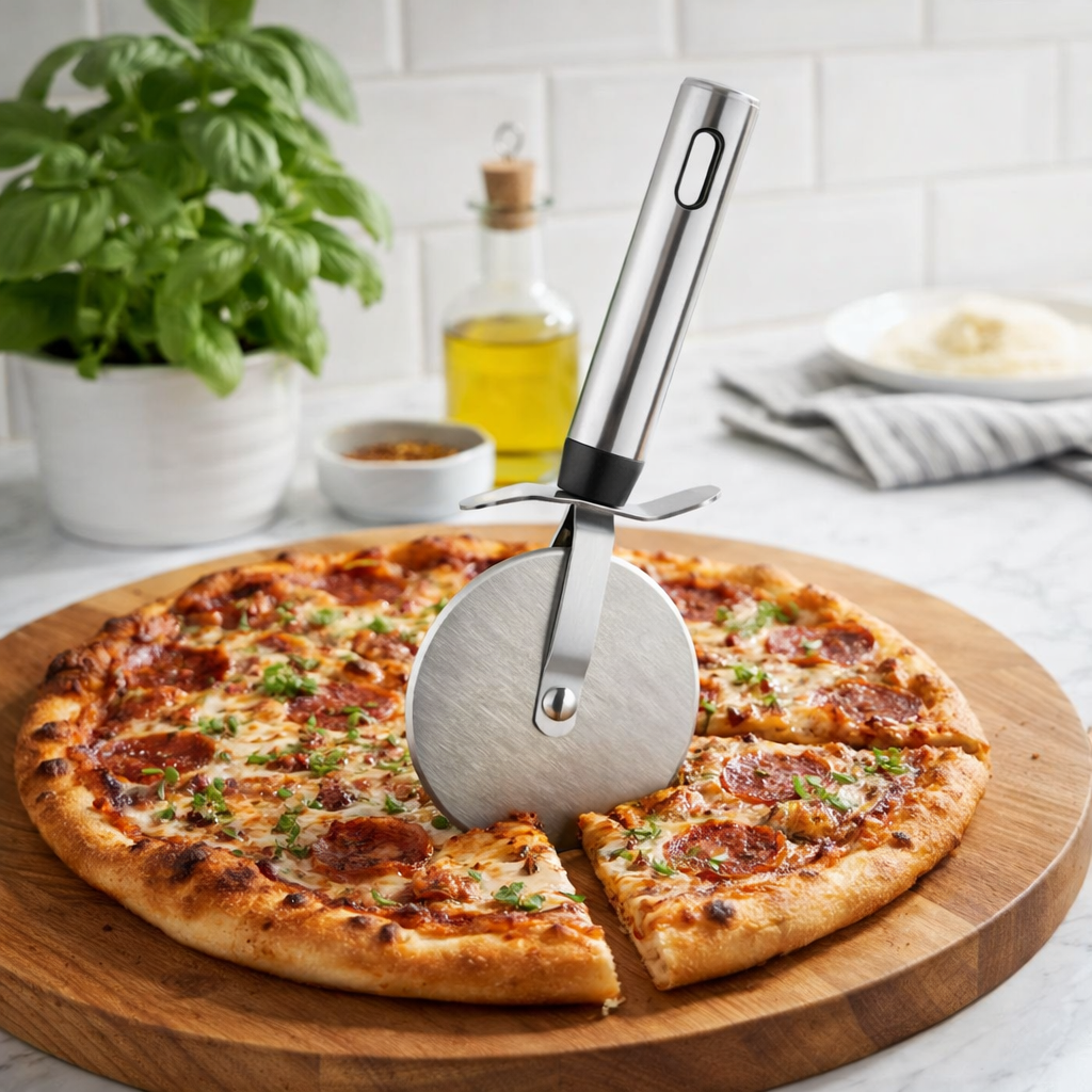 Coupes-pizza