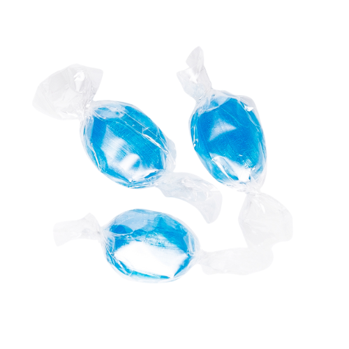 Bonbons durs sucre d'orge à la framboise bleue 1 kg Aliments St-Germain