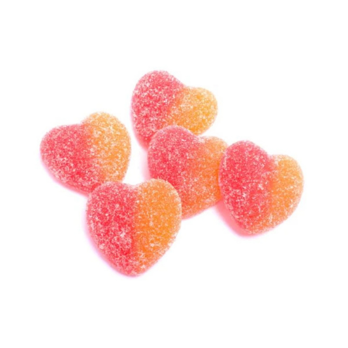 Bonbons cœurs sûrs à la pêche 2 kg Aliments St-Germain