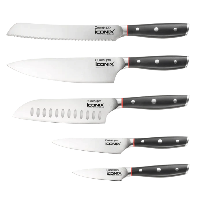 Personnalisation pour Bloc à couteaux Iconix Holz 6 pièces - Custom Chef - Eugène Allard