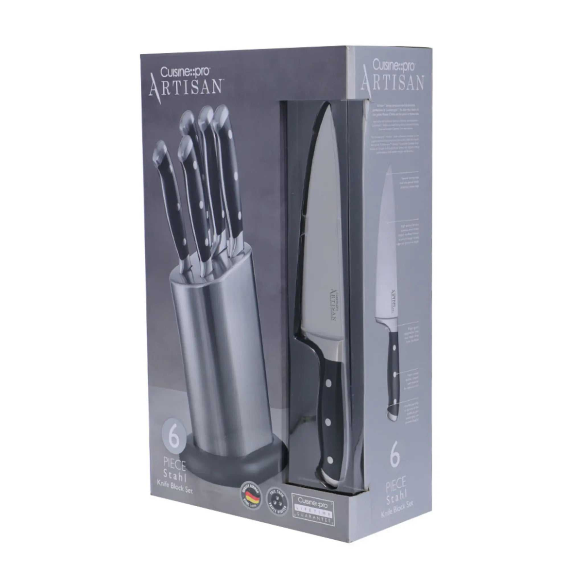 Bloc de couteaux Stahl ARTISAN™ 6 pièces - Cuisine::pro® Cuisine::pro®