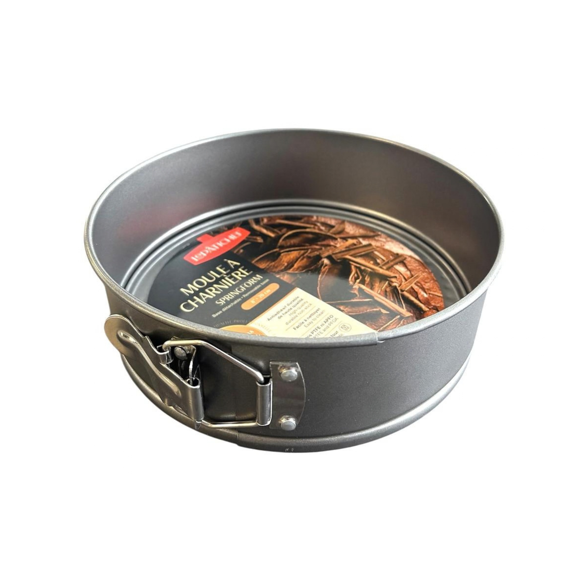 Moule à charnière antiadhésif à base amovible 20 cm – Le Pâtichef