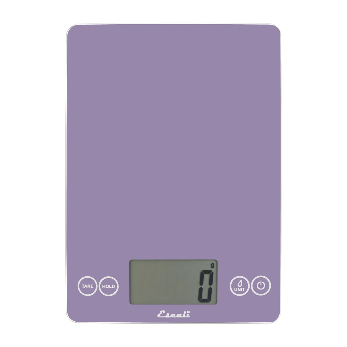 Balance de cuisine numérique en verre Arti mauve 15 lb – Escali