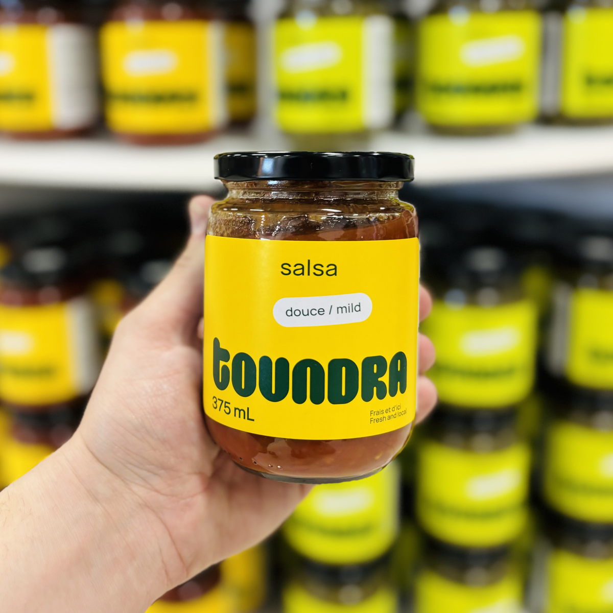 salsa douce bouteille complète sans OGM