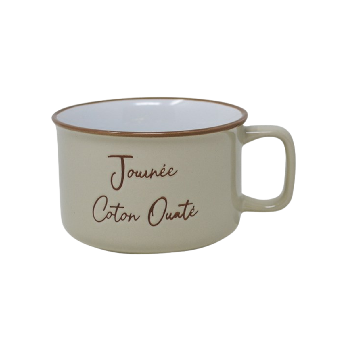 Tasse Journée Coton Ouaté 500 ml Nostalgia