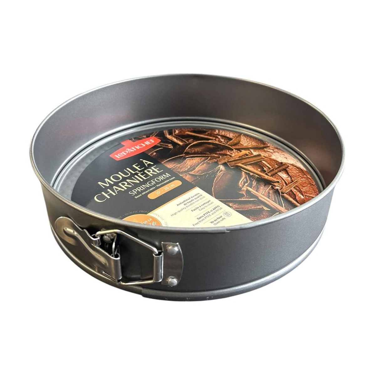 Moule à charnière antiadhésif à base amovible 26 cm – Le Pâtichef