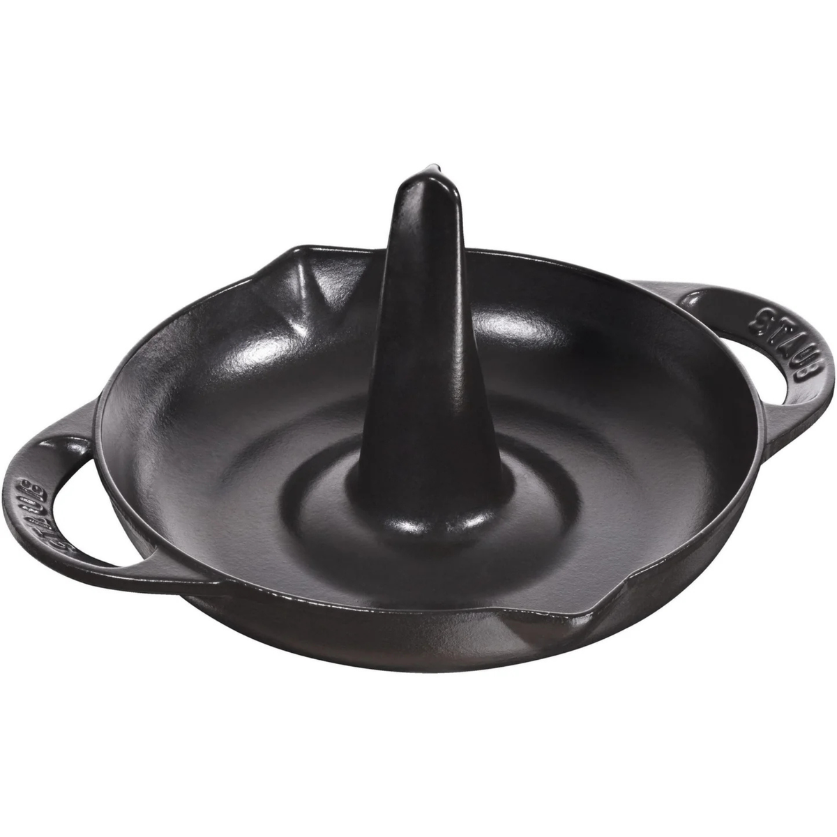 rôtissoire en fonte Staub 24 cm vue complète
