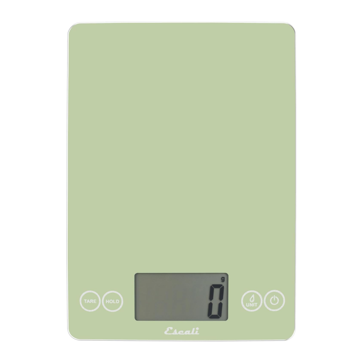 Balance de cuisine numérique en verre Arti verte 15 lb – Escali 