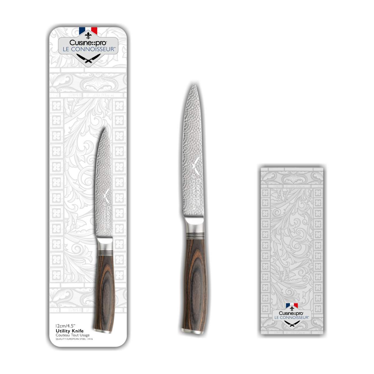 Couteau utilitaire LE CONNOISSEUR™ 11,5 cm – Cuisine::pro® Cuisine::pro®