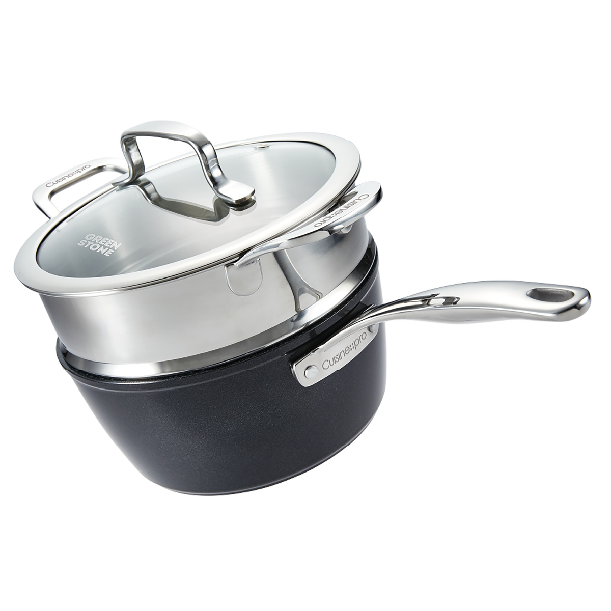 Casserole avec panier vapeur et couvercle GREEN STONE™ 20 cm – Cuisine::pro® Cuisine::pro®