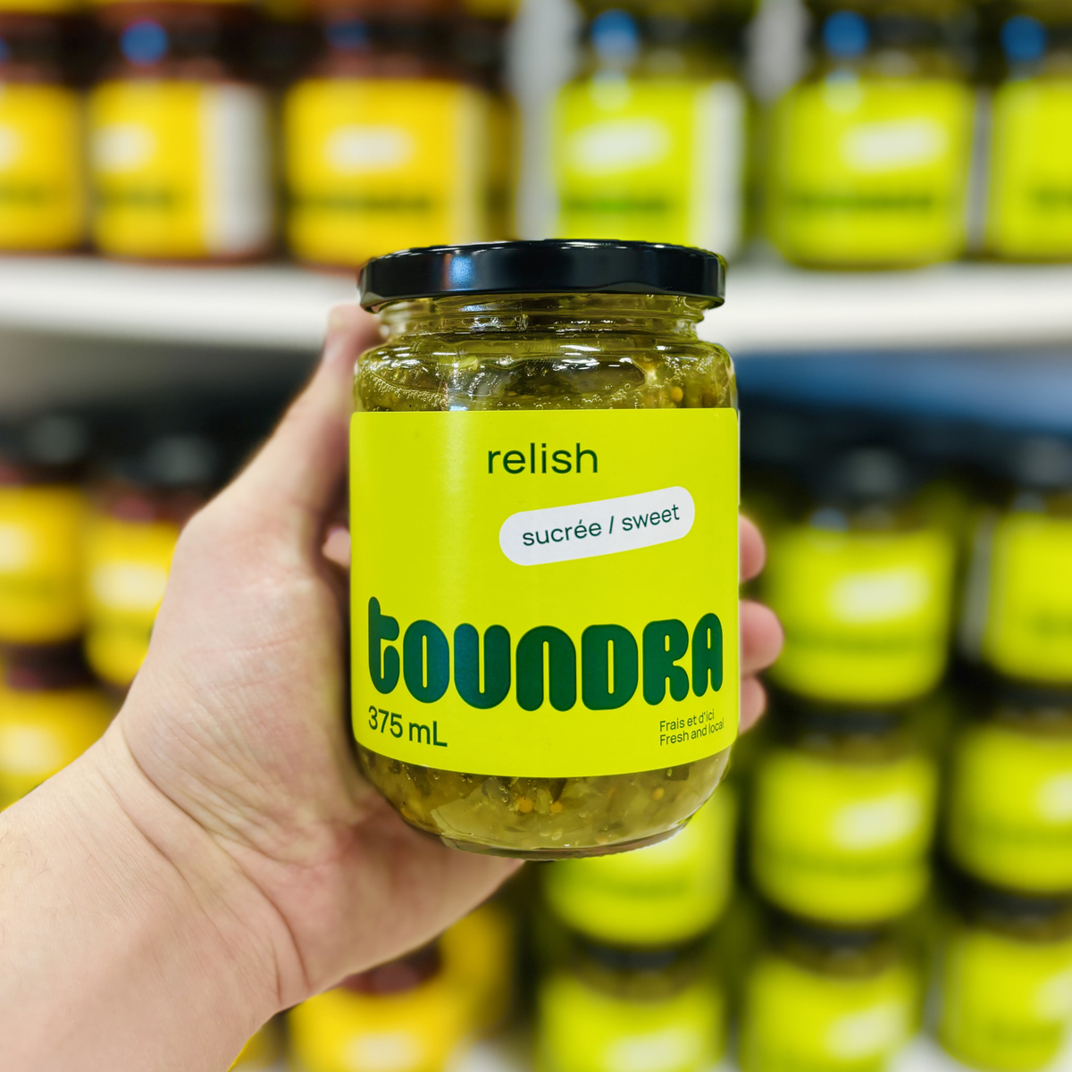 Relish nordique sucré 375 ml – Toundra