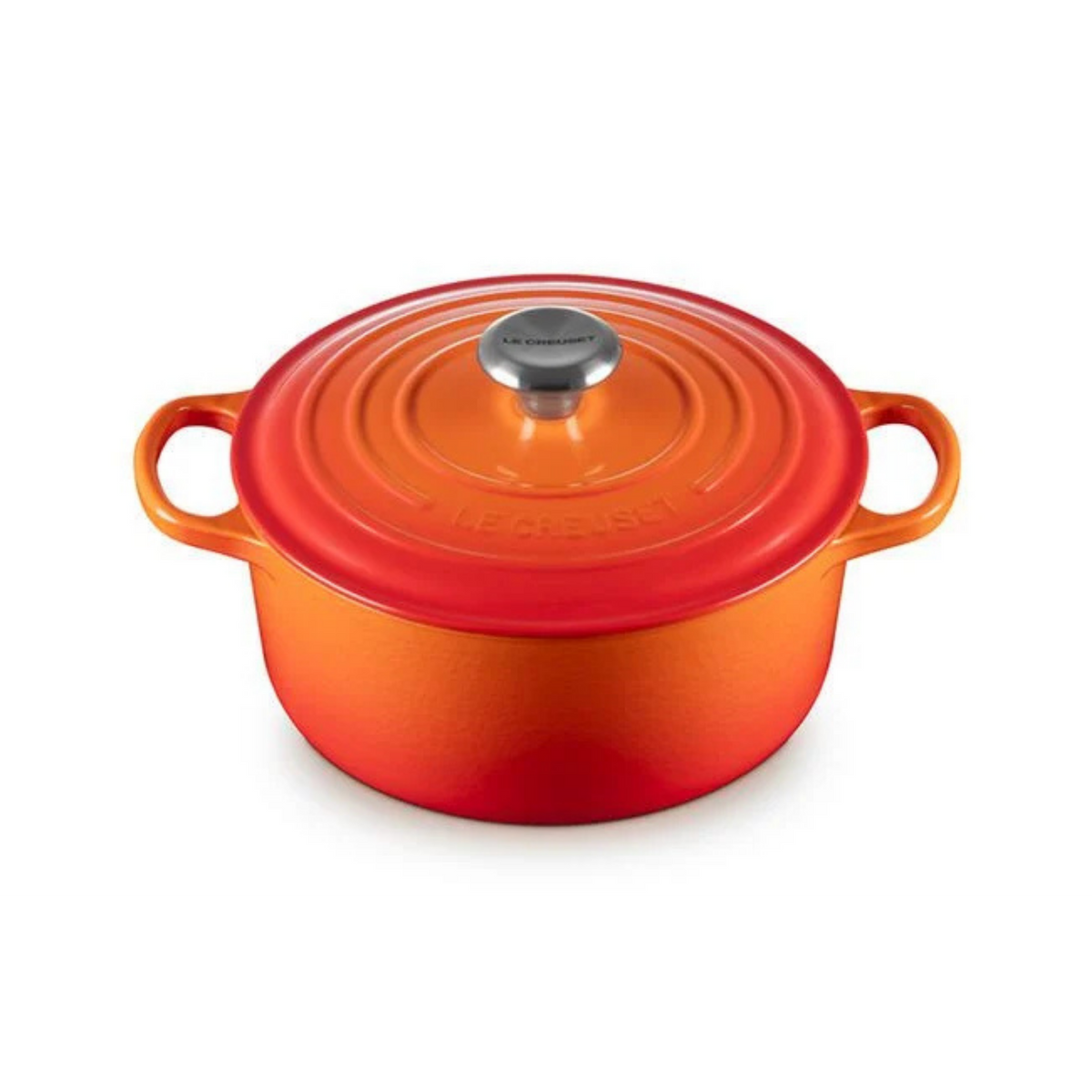 Cocotte ronde en fonte émaillée Volcanique 4,2 L – Le Creuset