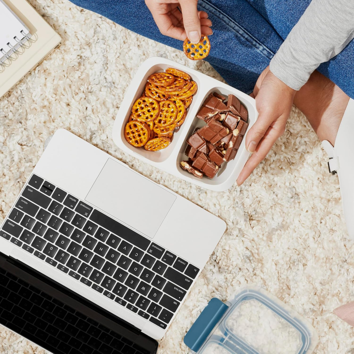 Contenant repas compartimenté Prep & Go 2 tasses – OXO