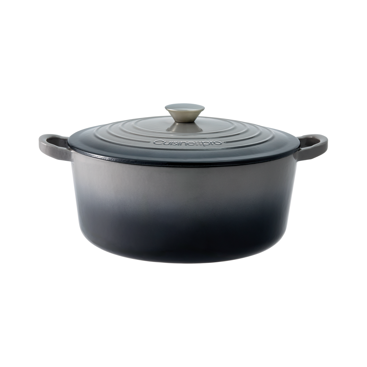Cocotte ronde en fonte grise LE CONNOISSEUR™ 6,3 L - Cuisine::pro® Cuisine::pro®