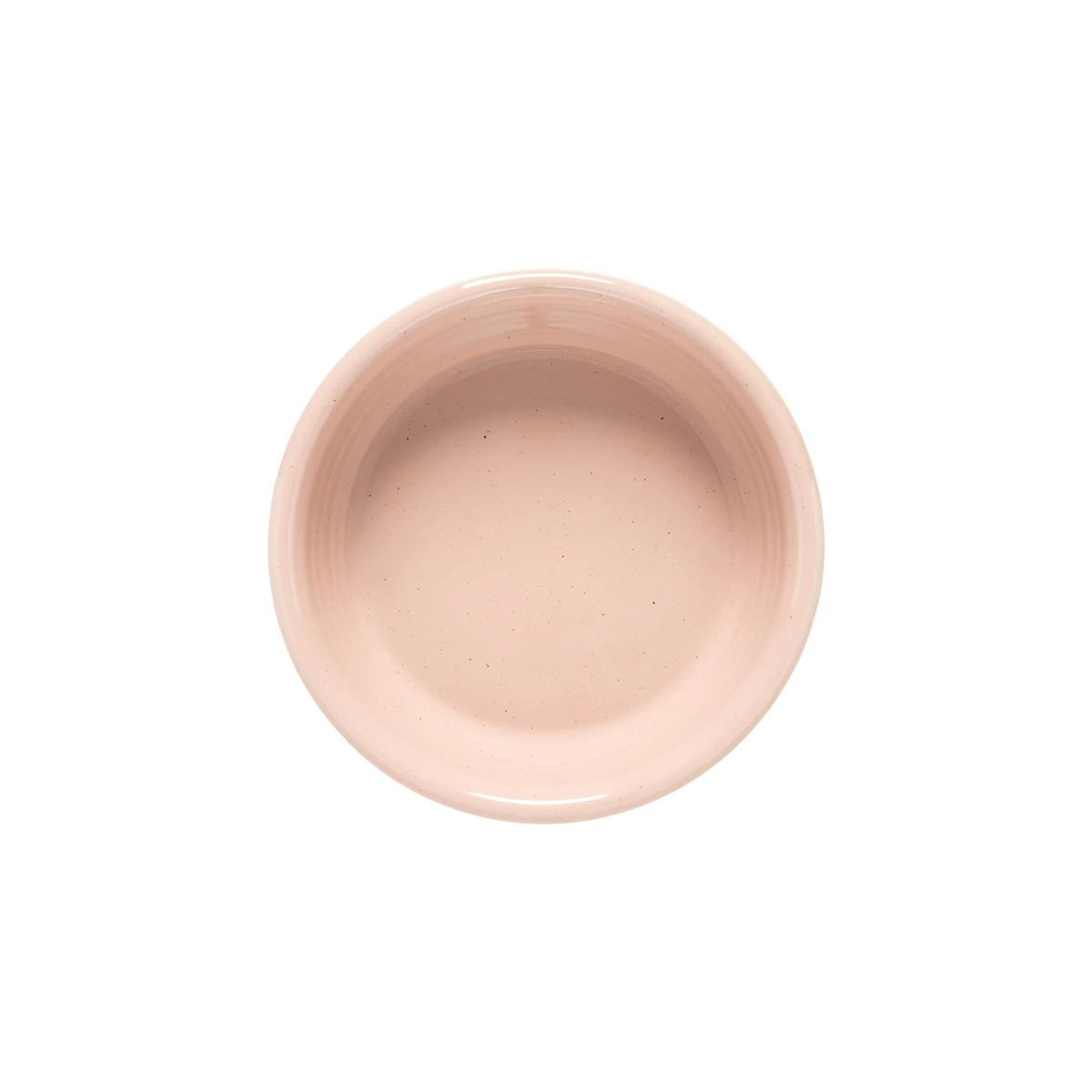 bol à soupe en grès recyclé vue de dessus scotia light pink