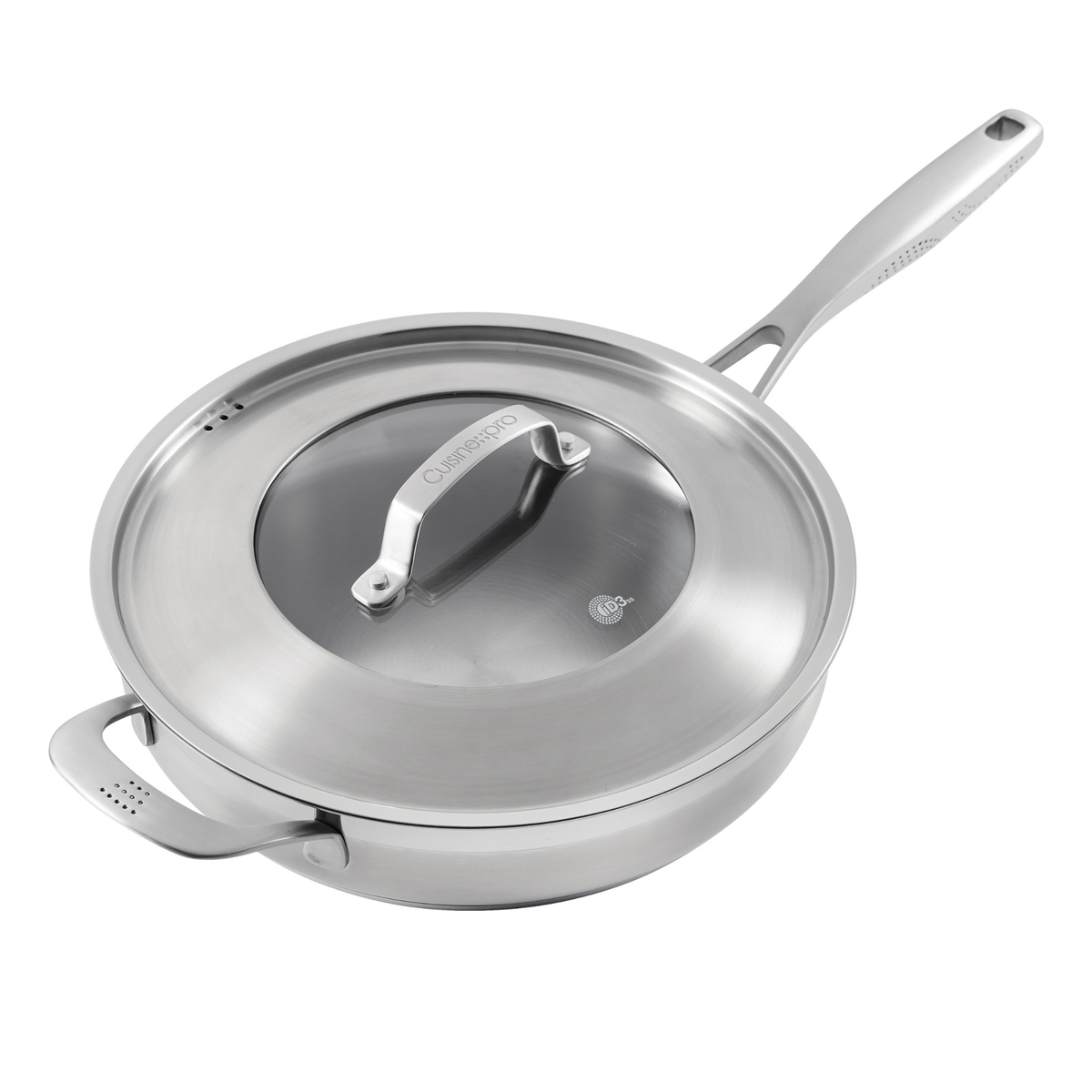 Poêle à sauter avec couvercle iD3® SS 3,3 L – Cuisine::pro® Cuisine::pro®