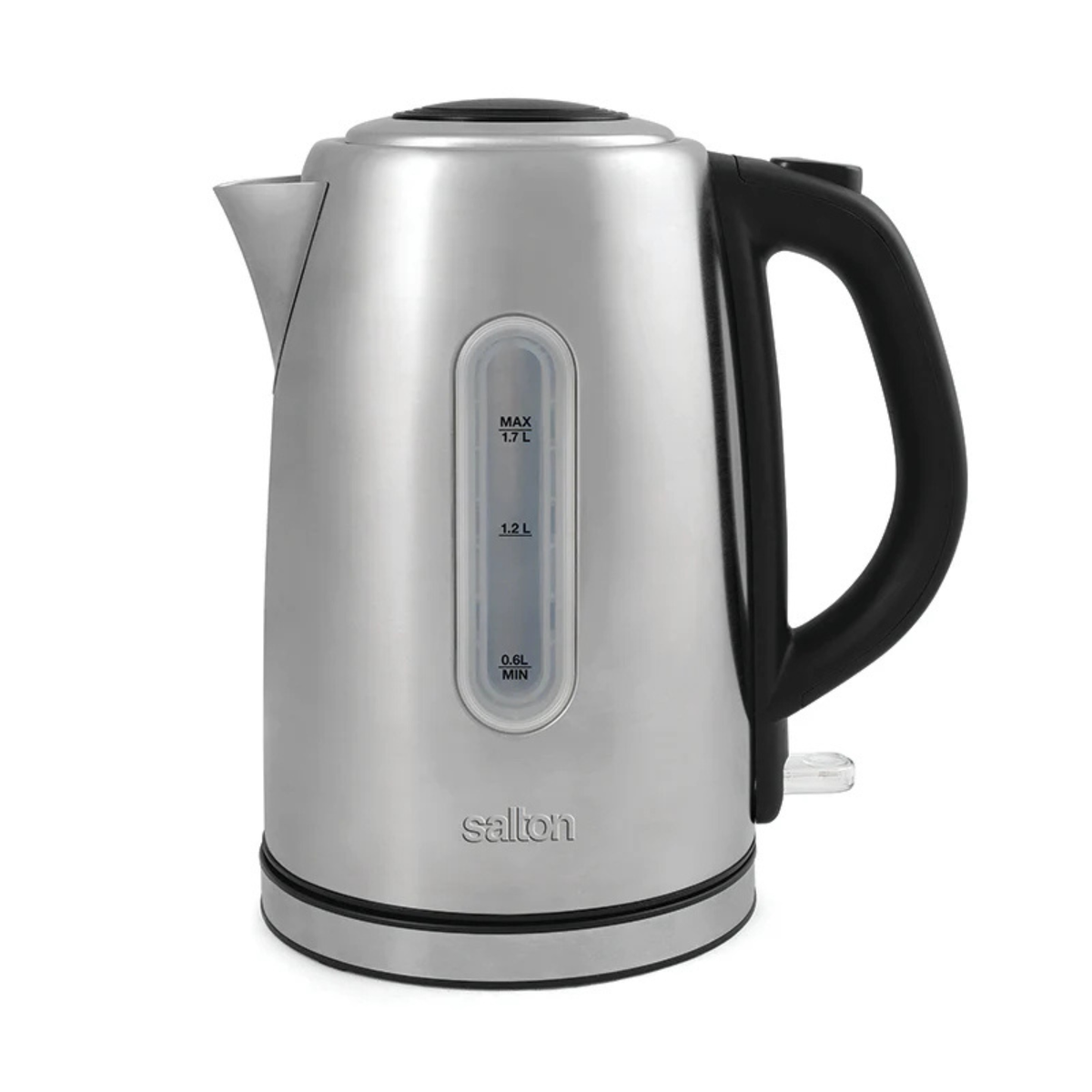 Bouilloire électrique sans fil en acier inoxydable 1,7 L – Salton