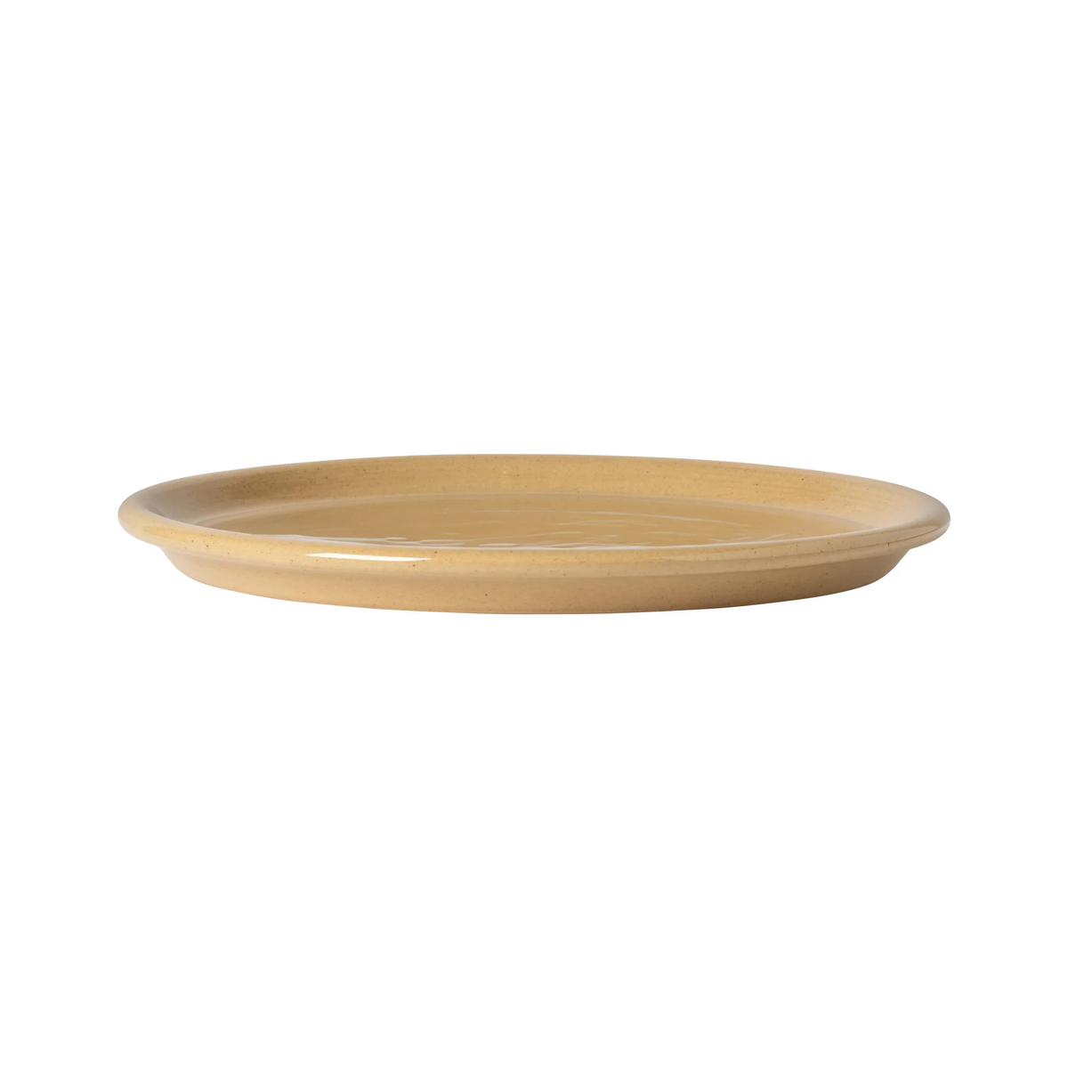Assiette en grès recyclé Scotia brune 26,4 cm – Costa Nova 