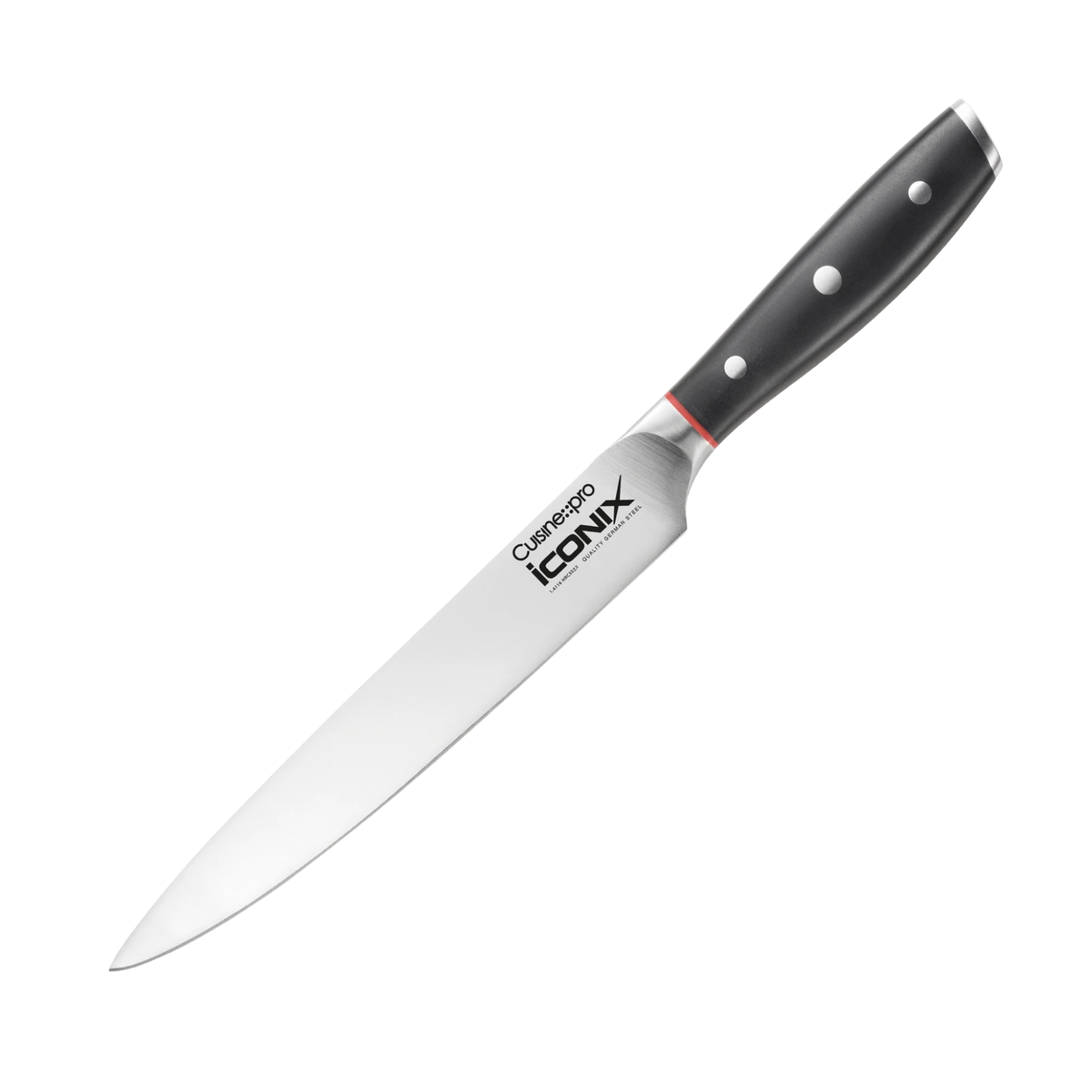 couteau à découper iconiX™ 20 cm acier inoxydable vue complète