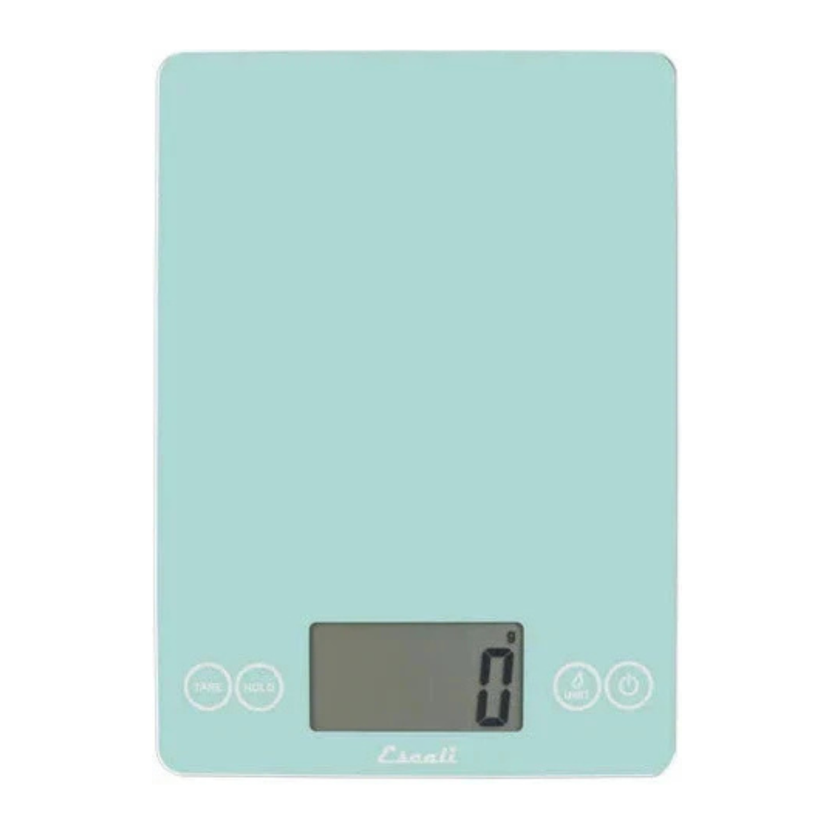 Balance de cuisine numérique en verre Arti turquoise 15 lb – Escali 