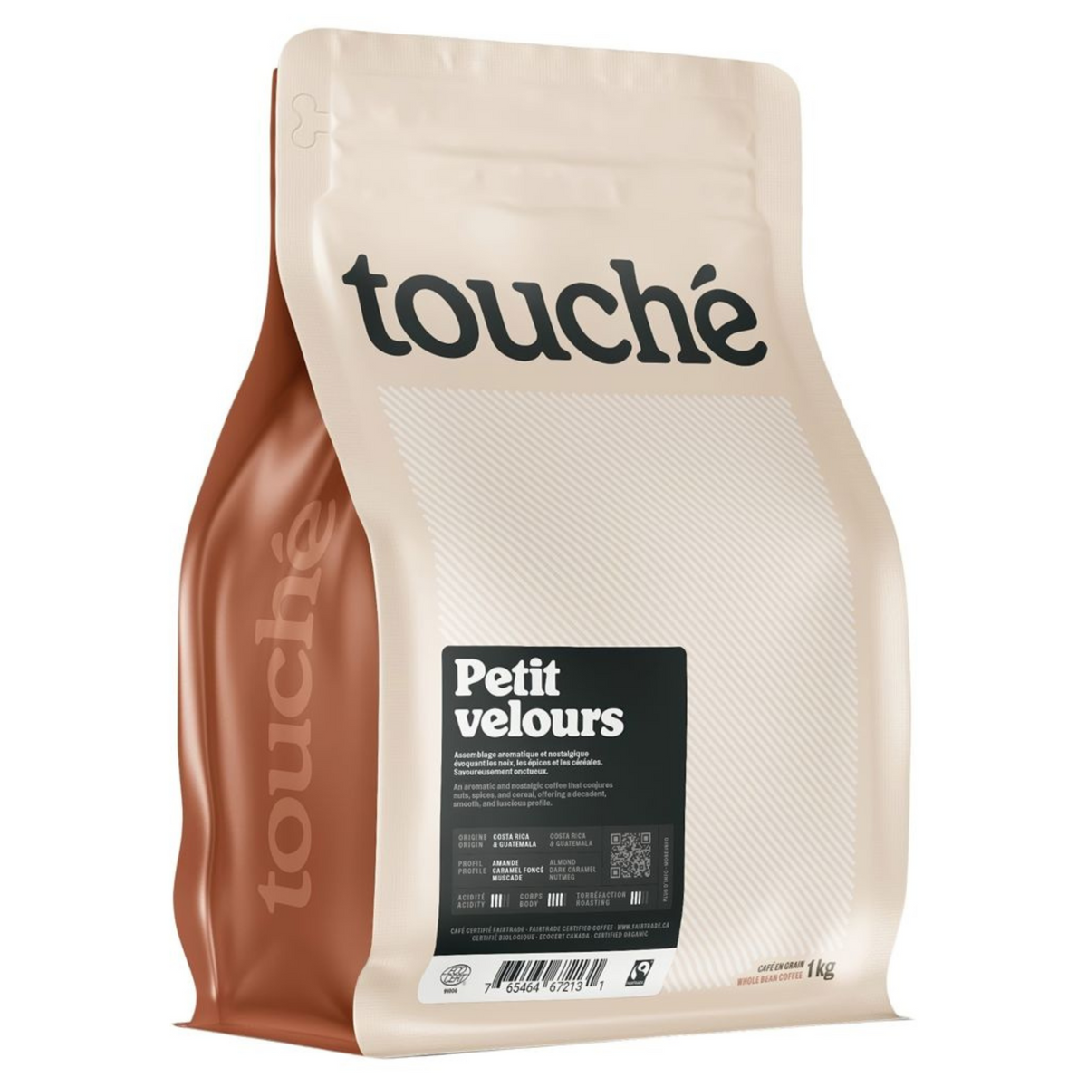 Café en grains Petit Velours 1 kg - Touché Touché
