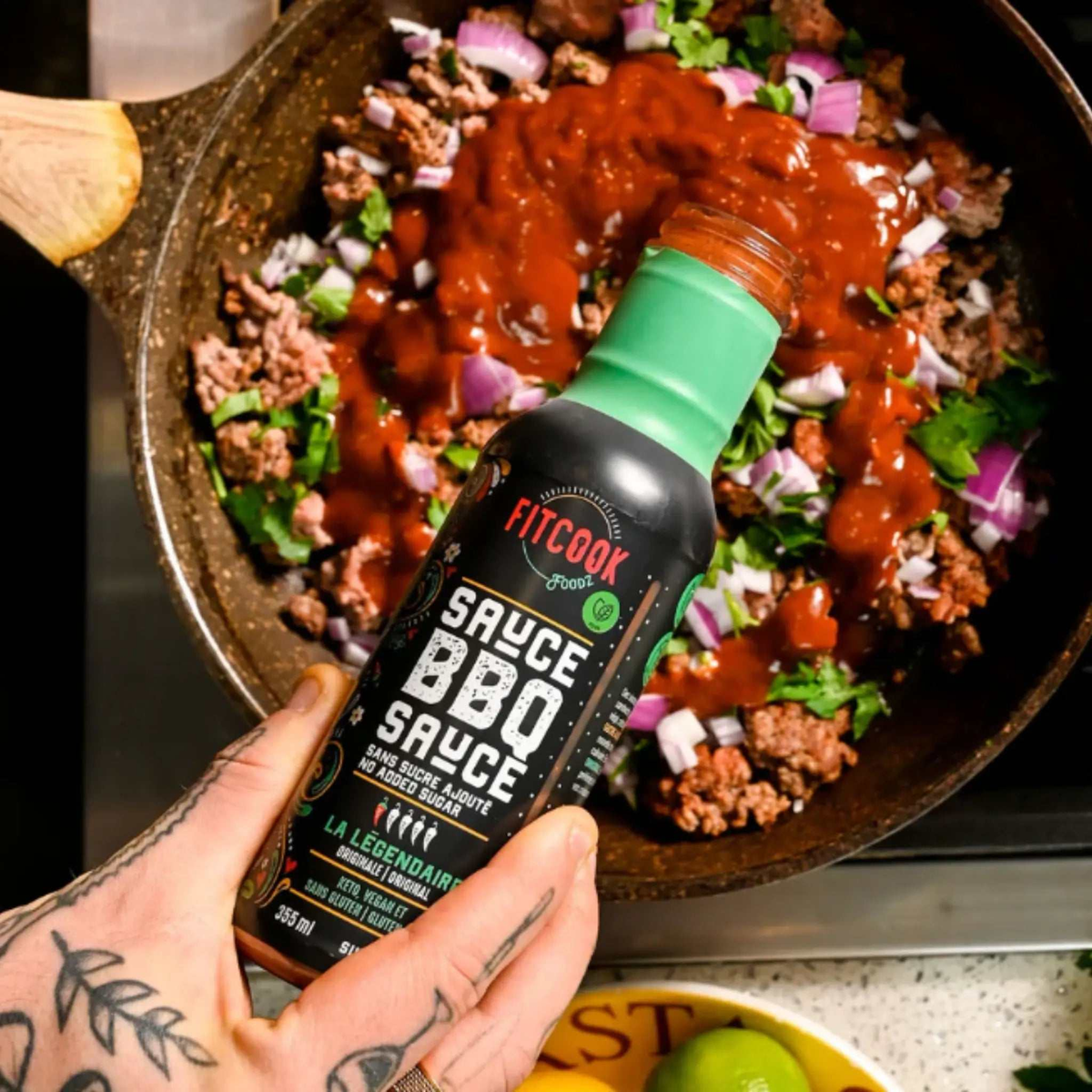 Sauce BBQ La Légendaire 355 ml - Le Fit Cook Le Fit Cook