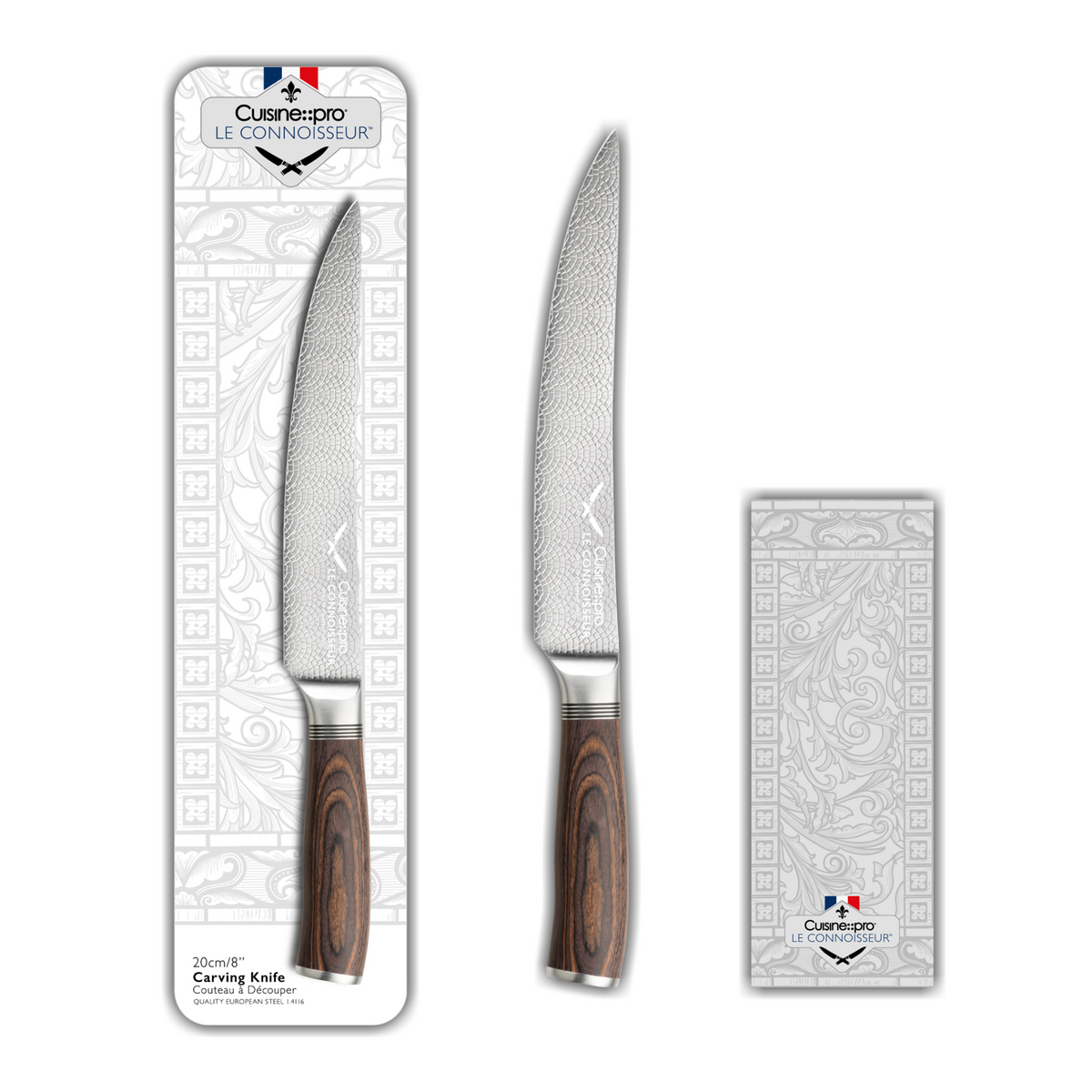 Couteau à découper LE CONNOISSEUR™ 20 cm – Cuisine::pro® Cuisine::pro®