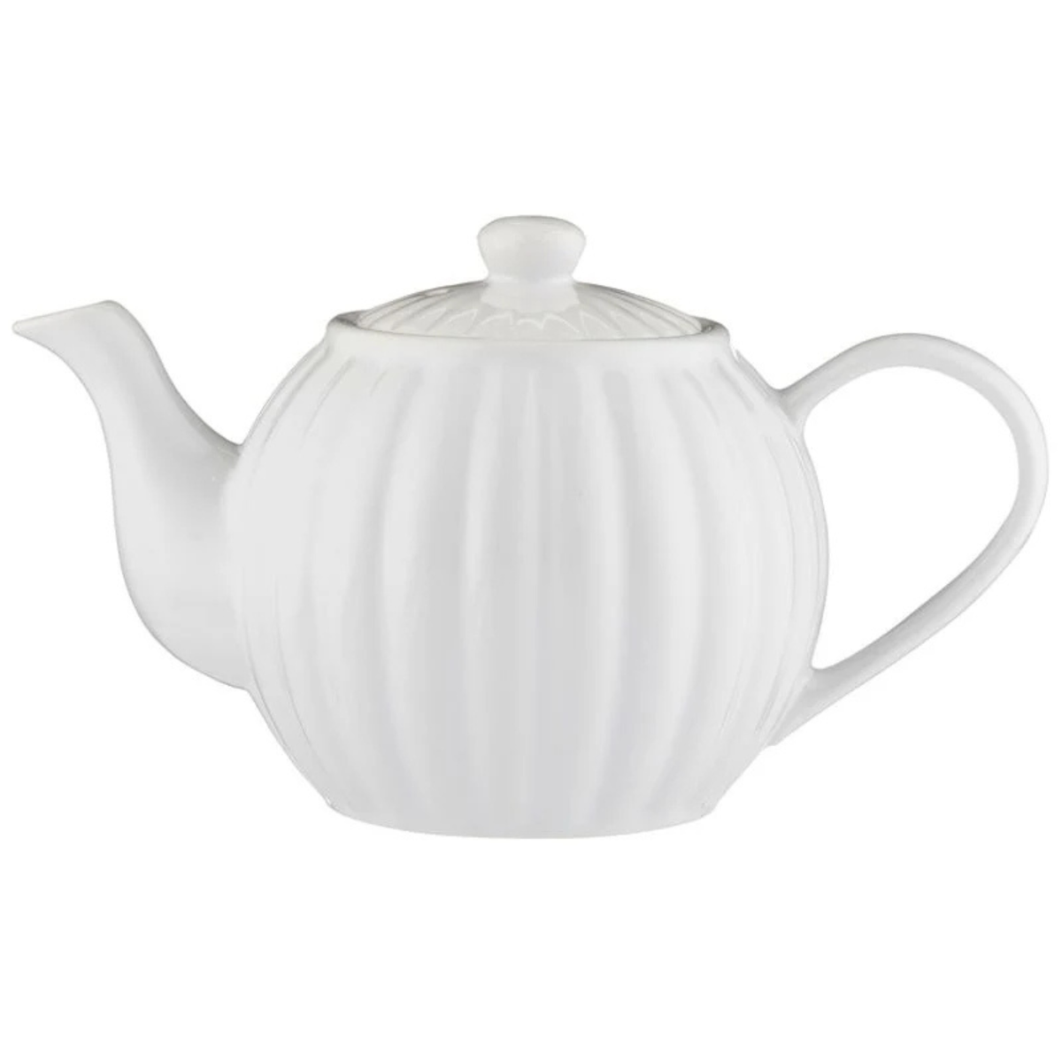 Théière en grès blanche 6 tasses – Price & Kensington