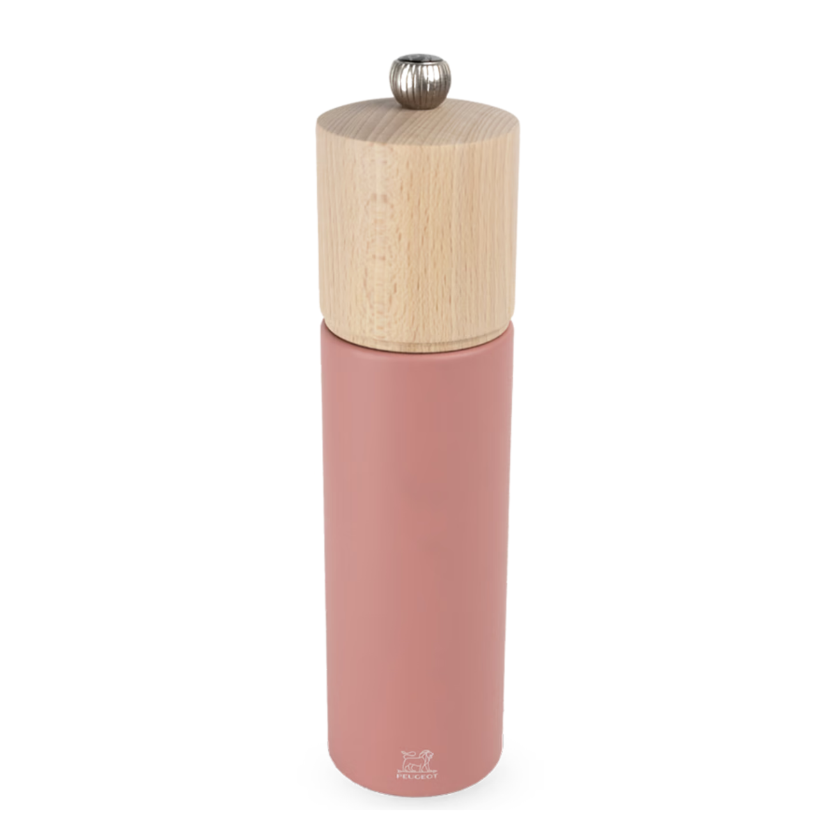 Moulin à poivre manuel en bois de hêtre Boréal rose 21 cm – Peugeot