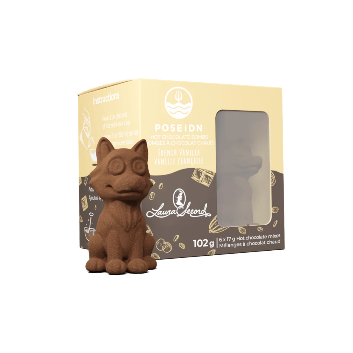 Ensemble de 6 chocolats chauds à la vanille française – Poseidn