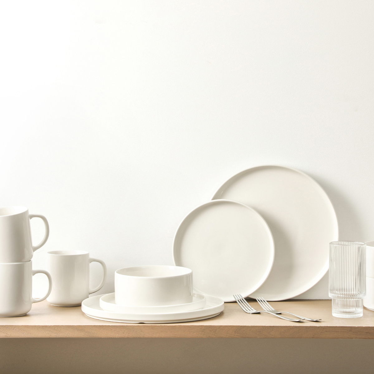 Ensemble de vaisselle en porcelaine 40 pièces - Stone Lain Stone Lain