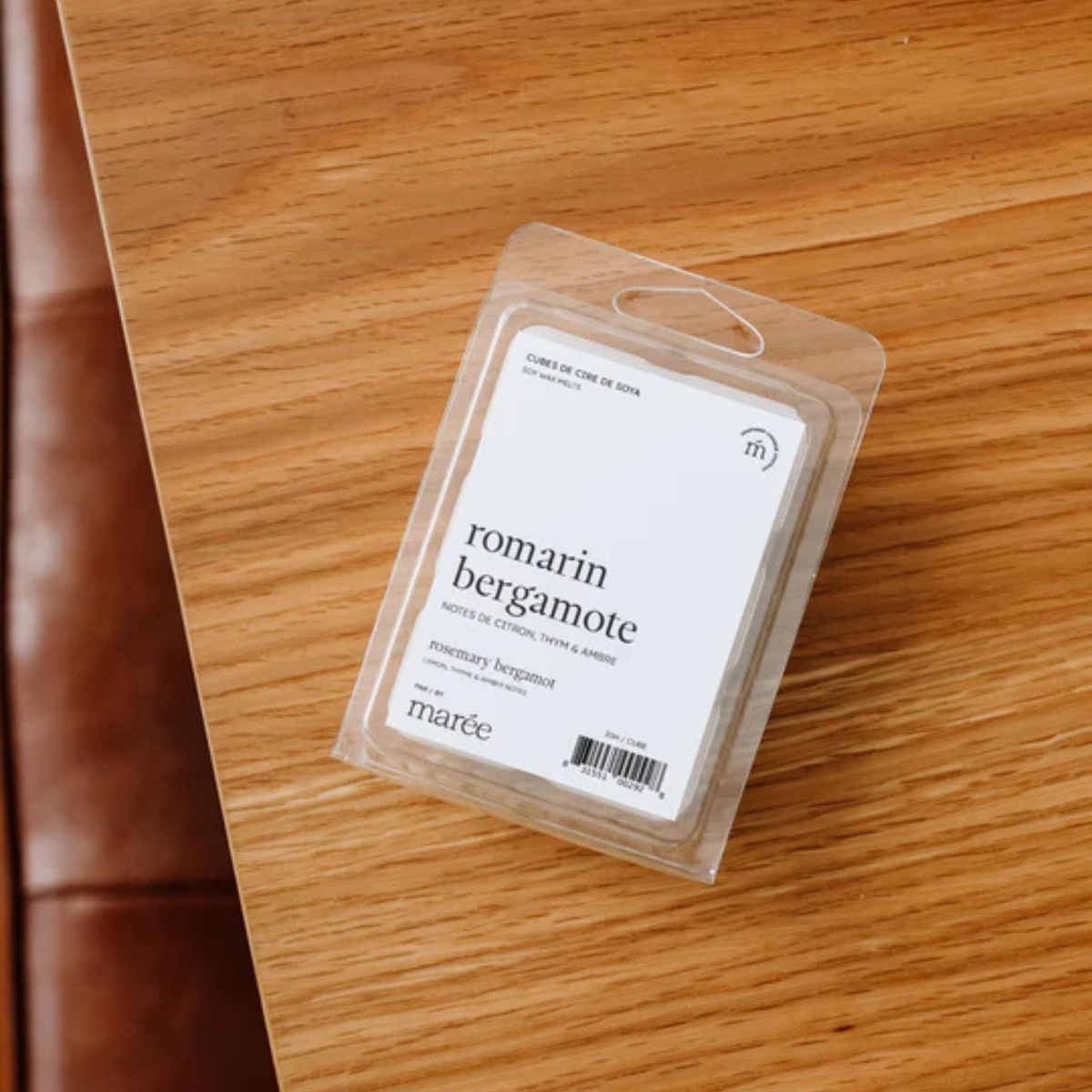 Cubes de cire de soya Romarin bergamote pour diffuseur 74 ml – Marée Chandelles