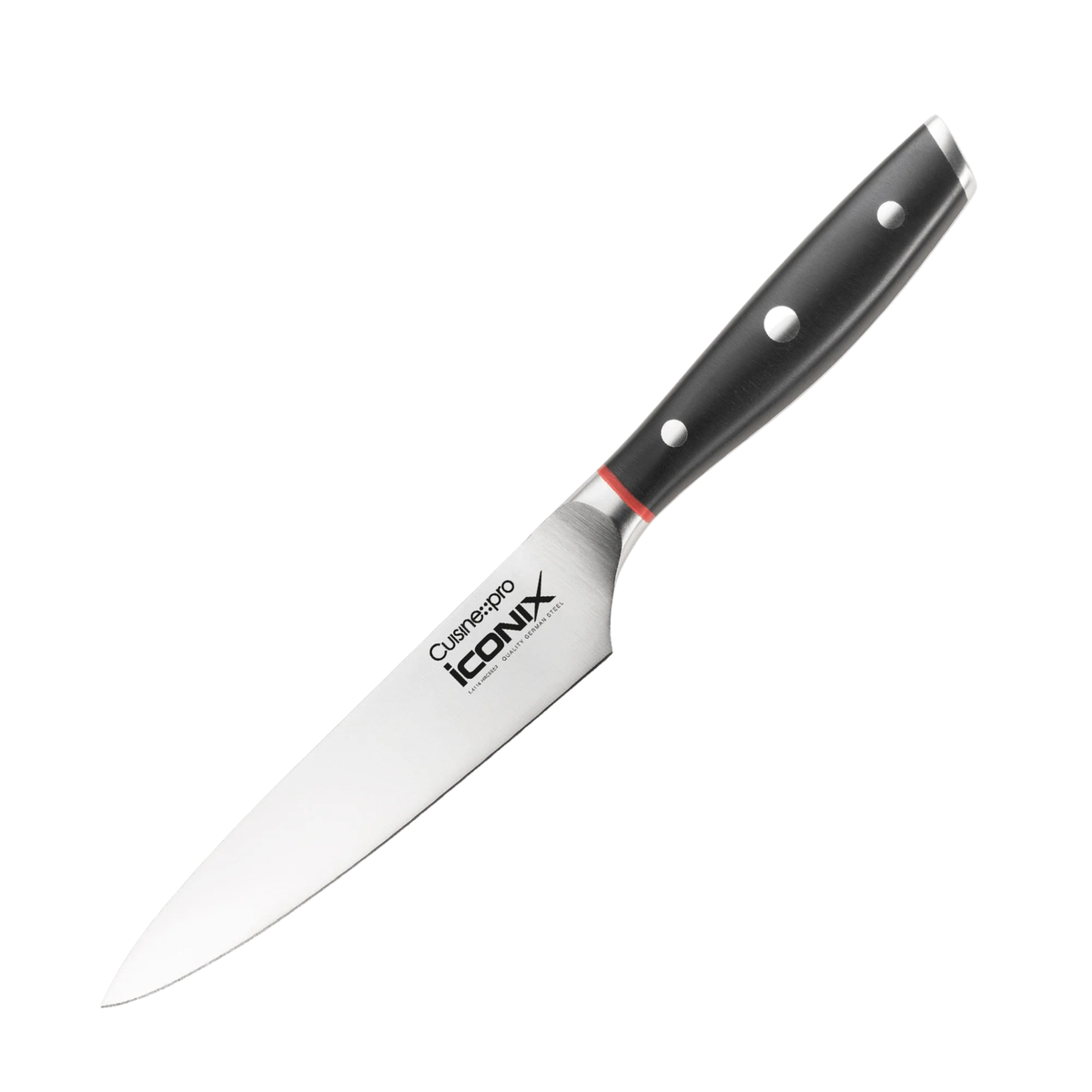 couteau utilitaire iconiX™ 12,5 cm acier inoxydable vue complète