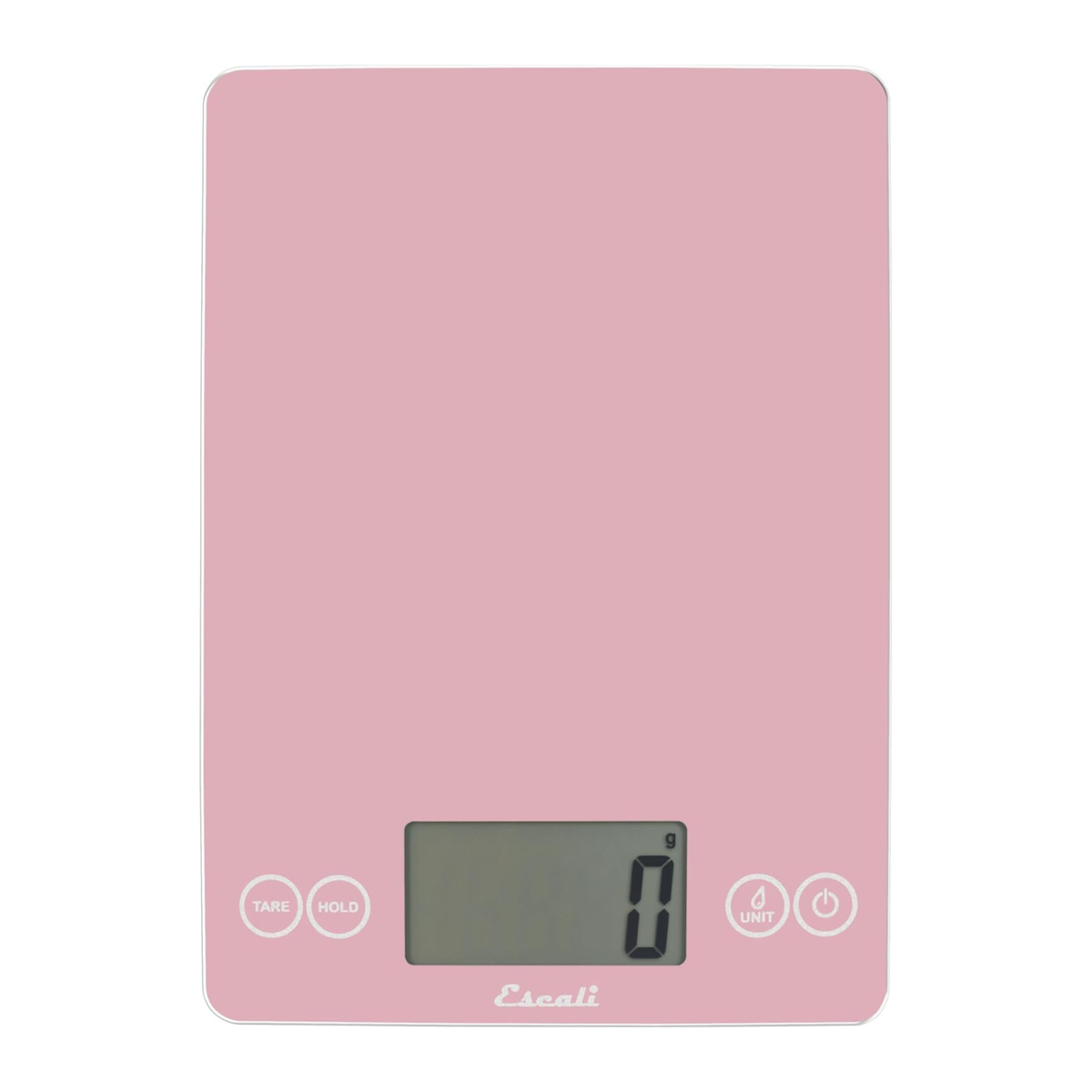 Balance de cuisine numérique en verre Arti rose 15 lb – Escali 
