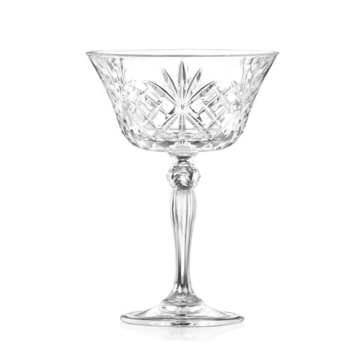 Ensemble de 6 verres à champagne Melodia 260 ml