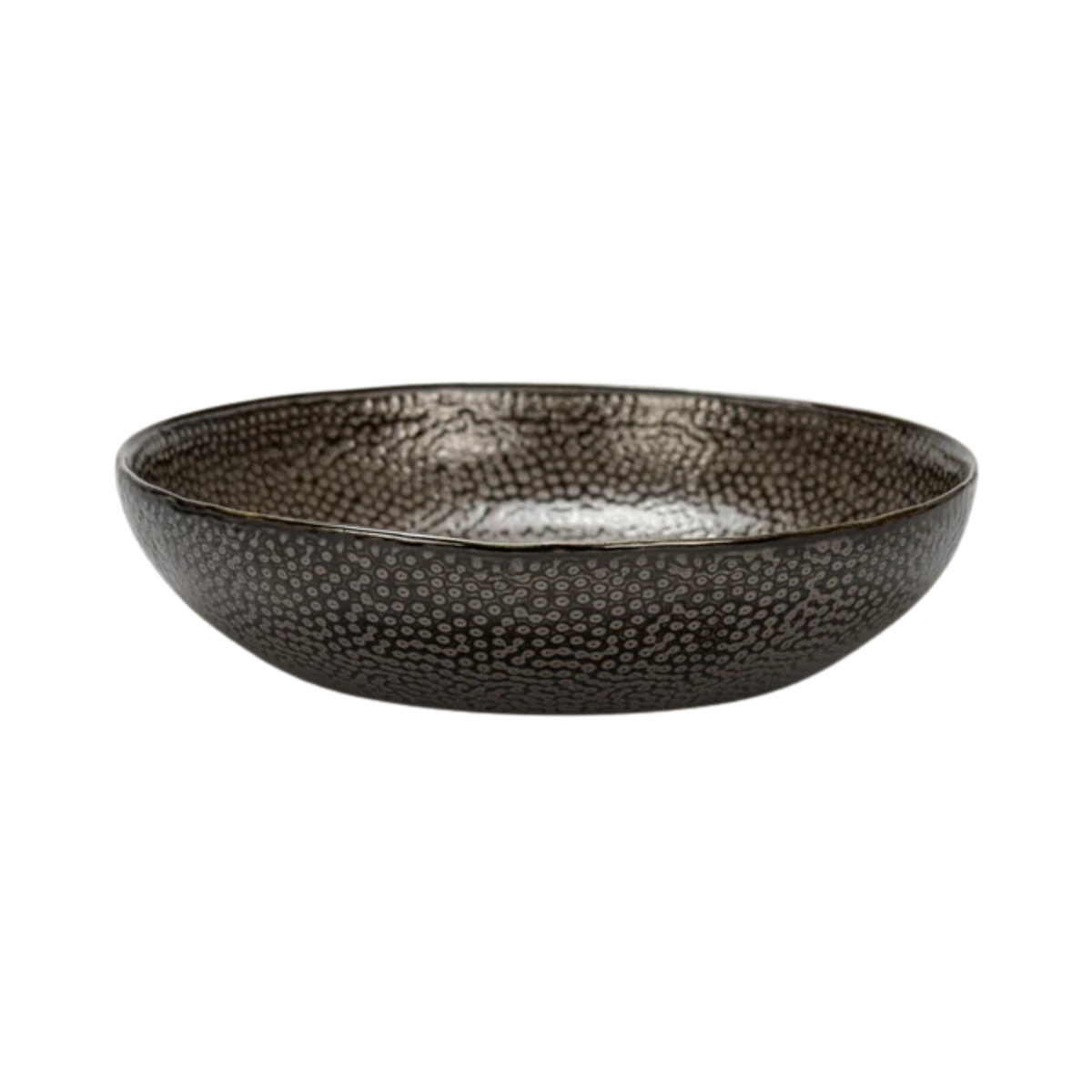 Bol à pâtes en grès noir Truffles 21 cm – BIA