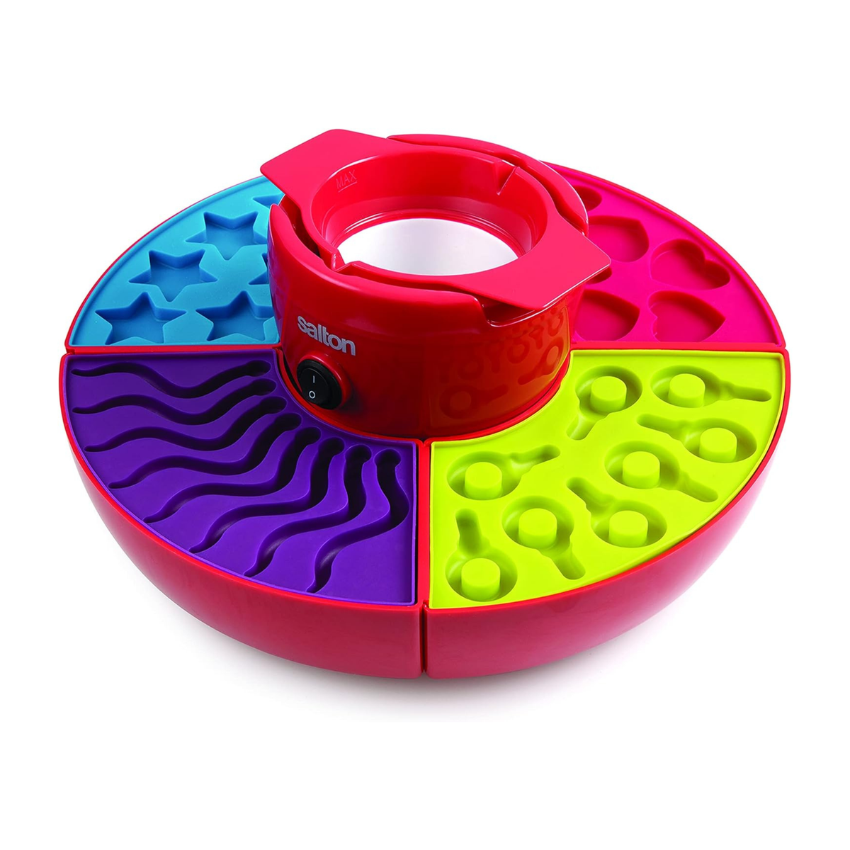 Machine à bonbons gélifiés avec moules en silicone – Salton