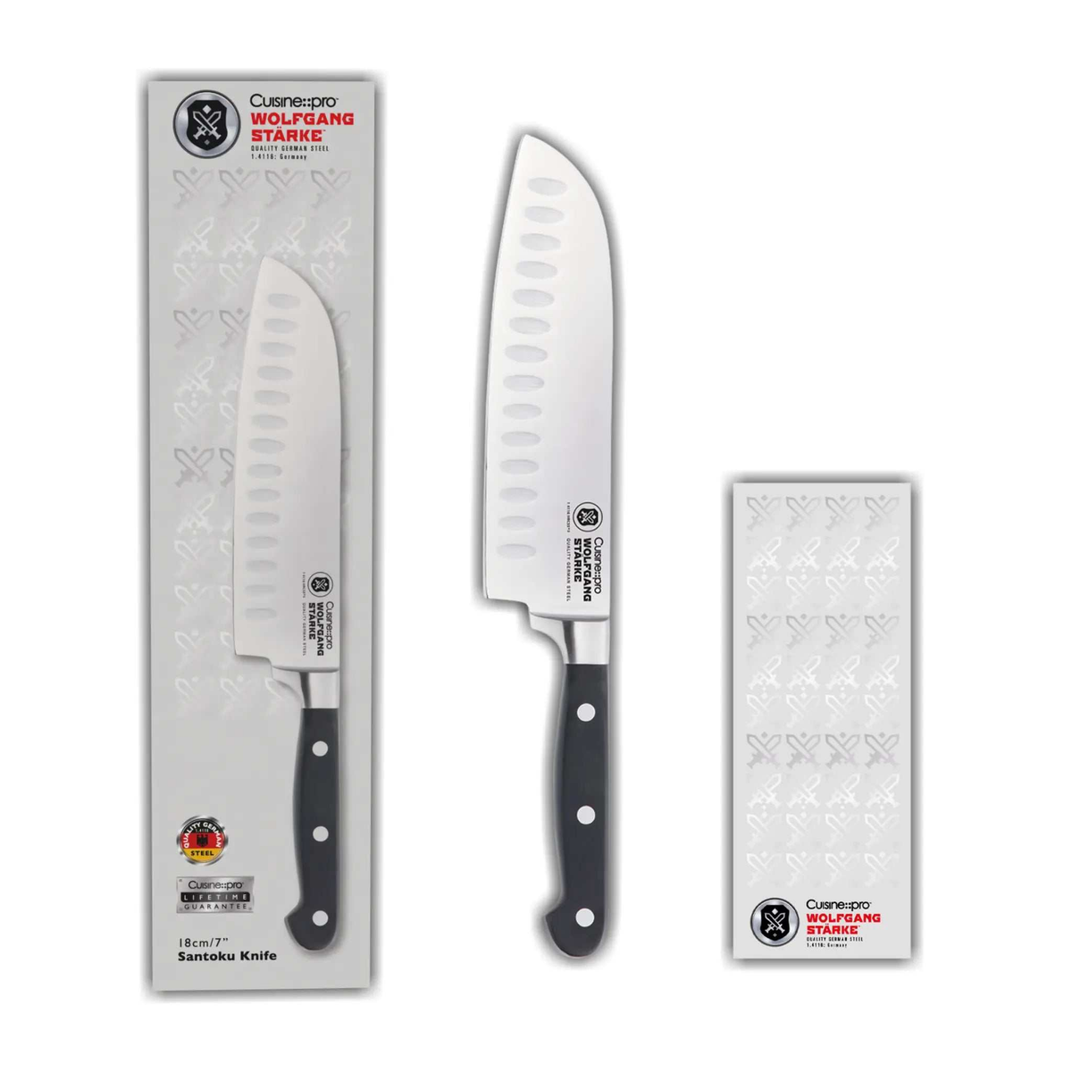 Couteau Santoku 18 cm WOLFGANG STARKE – Cuisine::pro® Cuisine::pro®