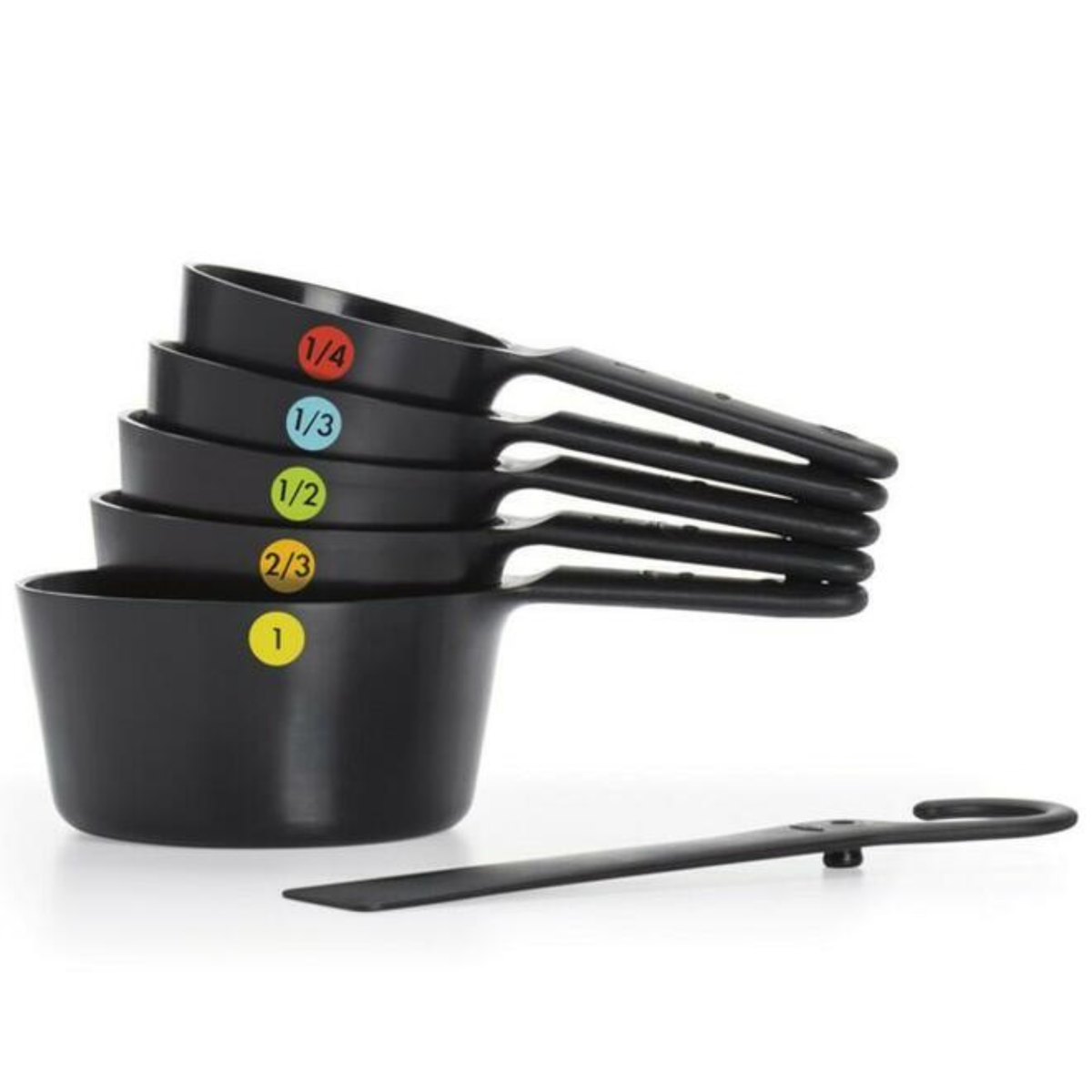 ensemble tasses OXO noir complet