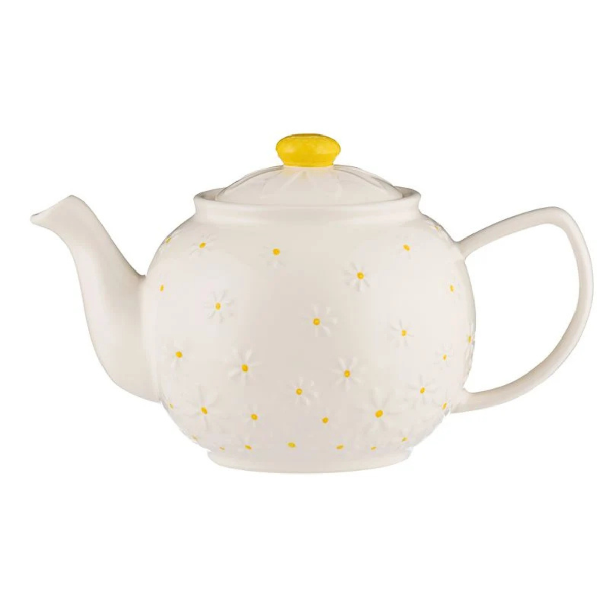 Théière en grès Marguerites 6 tasses – Price & Kensington