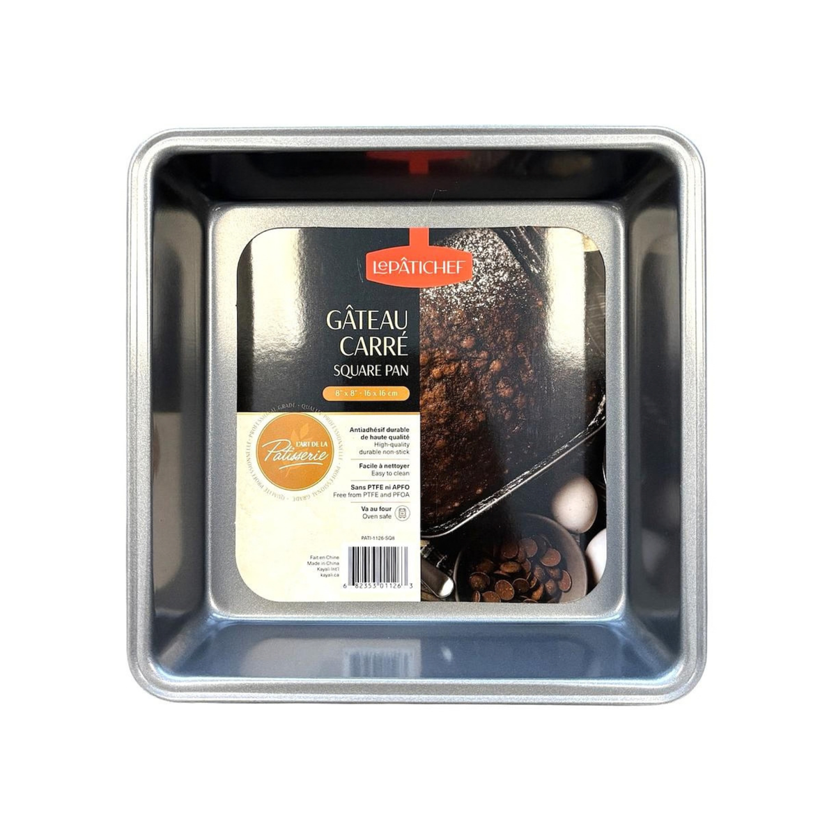 Moule à gâteau carré antiadhésif 20 x 20 cm – Le Pâtichef