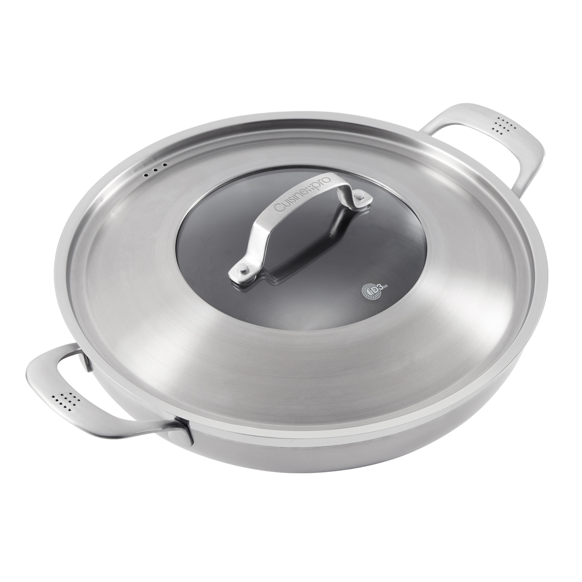 Poêle de chef avec couvercle iD3® SS 3,8 L – Cuisine::pro® Cuisine::pro®