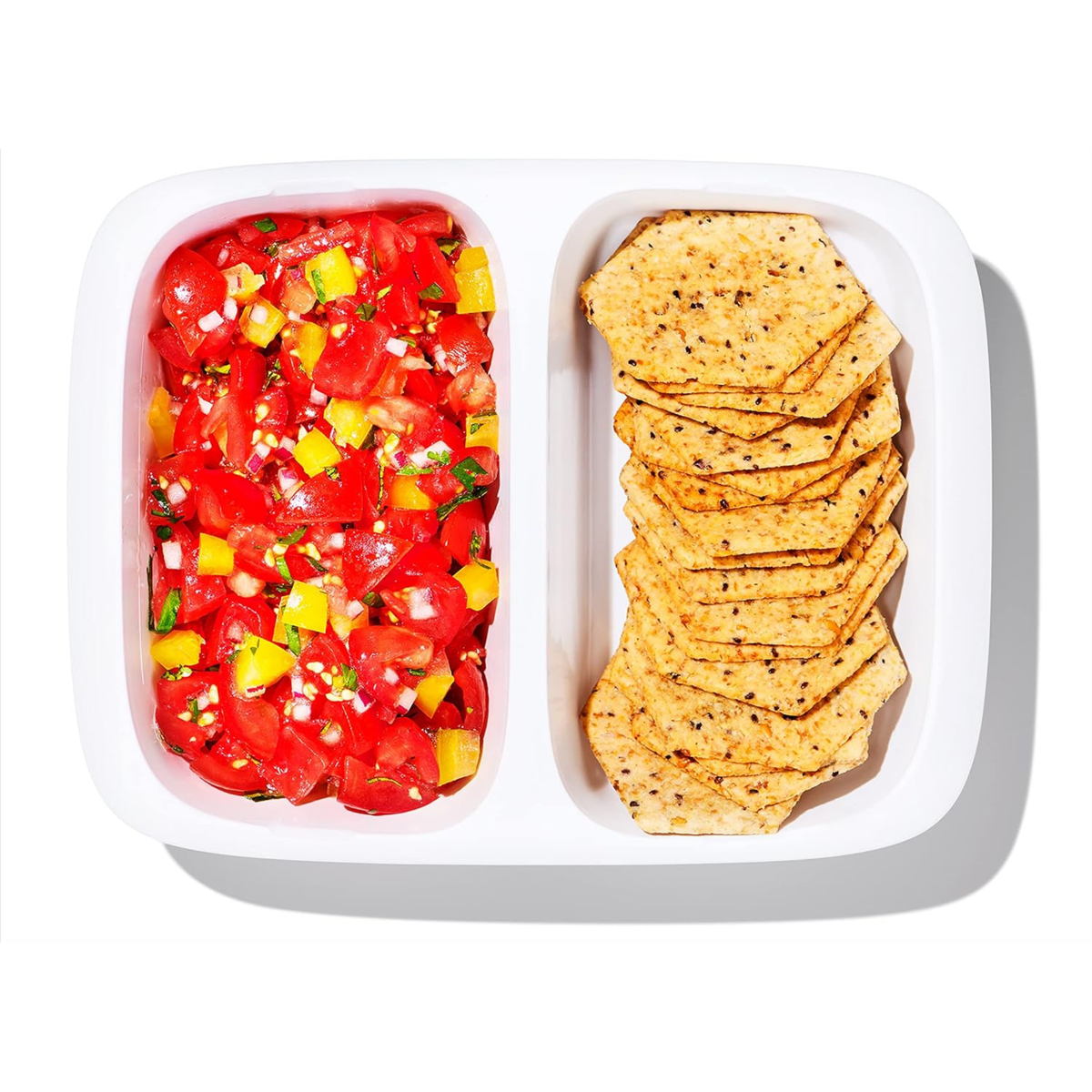 Contenant repas compartimenté hermétique Prep & Go 500 ml – OXO