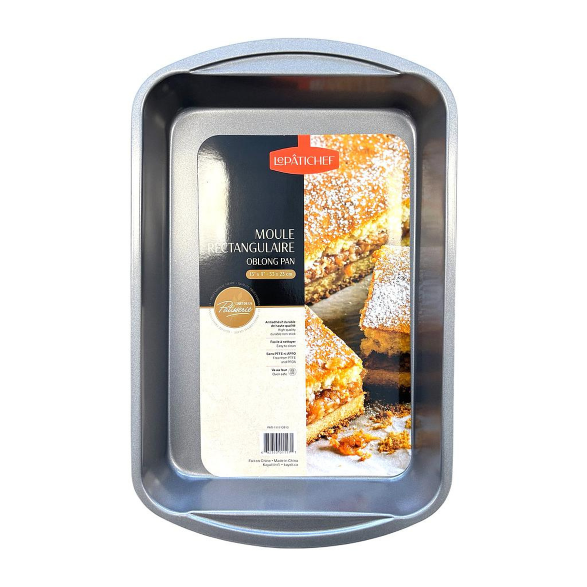 Moule rectangulaire antiadhésif 33 x 23 cm – Le Pâtichef