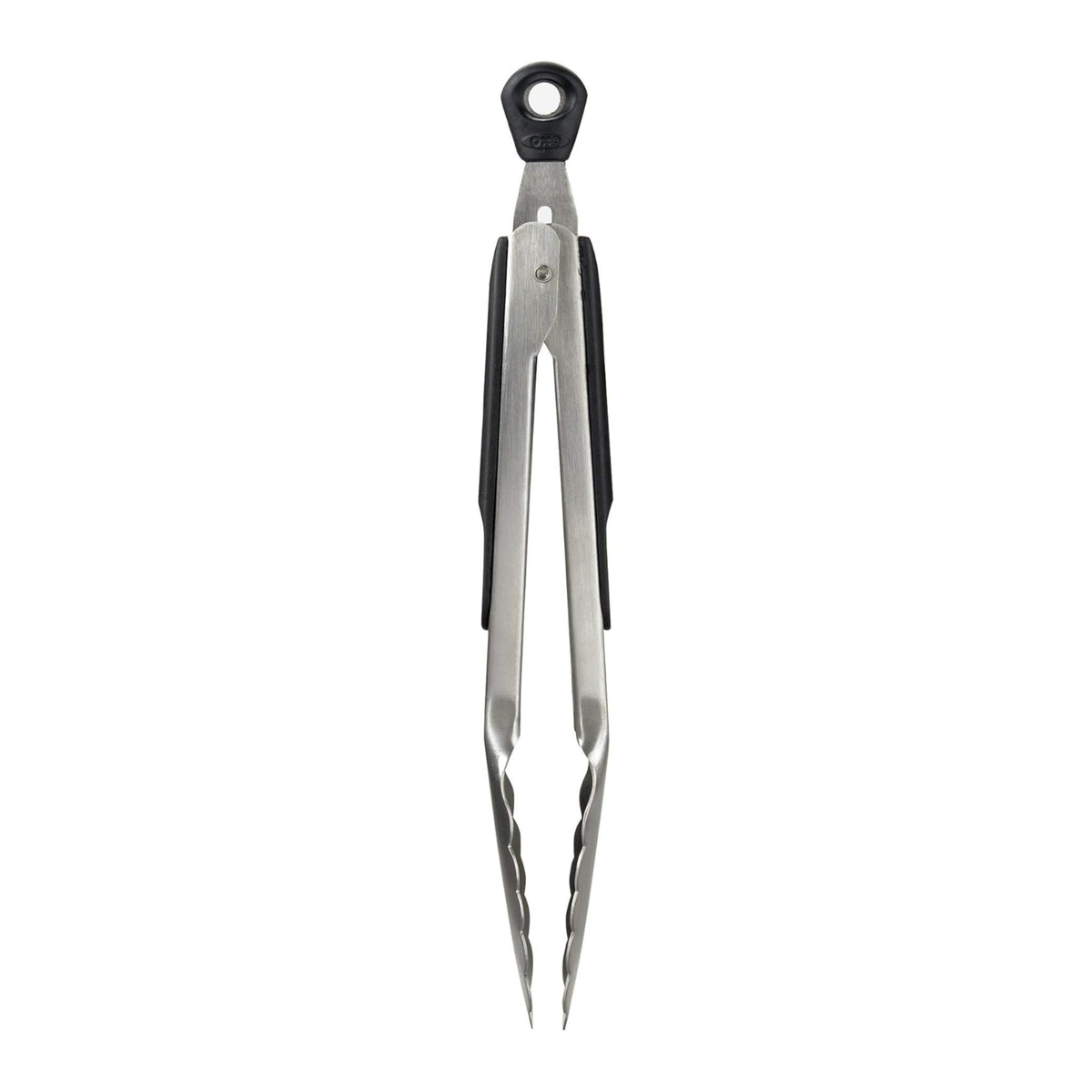 pince cuisine inox vue de dessus