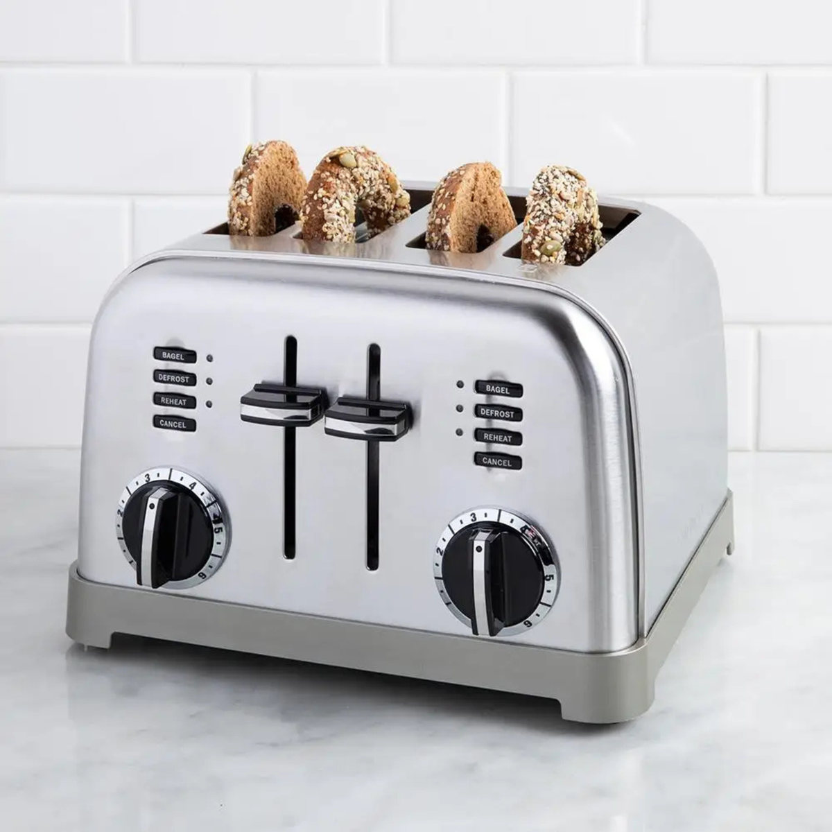 Grille-pain 4 tranches en acier inoxydable - Cuisinart (Utilisé) Cuisinart