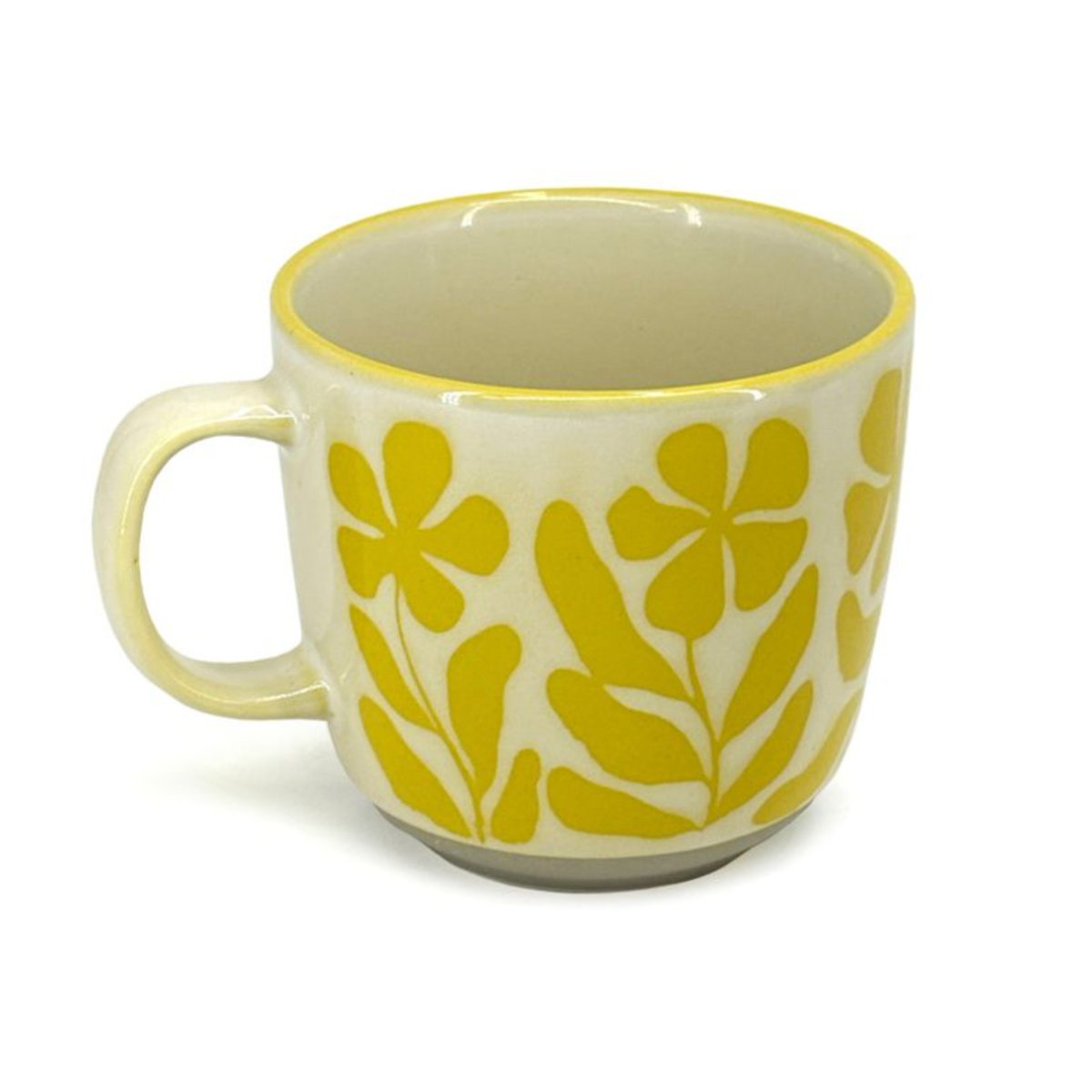 Yellow Tropical Stoneware Mug 590 ml – Danesco